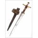 Antique Tuareg Short Sword. Circa 1900