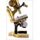 Antique C. Reichter Microscope. Austria, Circa 1890