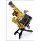 Antique Microscope Nachet et Fils. France, Circa 1900