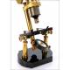 Antique Schwartz Microscope. England Circa 1900