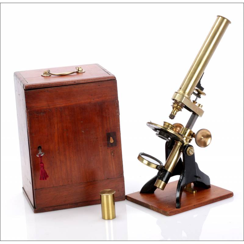 Antique Compound Microscope. England, Circa 1880