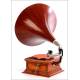 Antique Spanish Gramophone His Master's Voice. Luxury Model 4. Spain, Circa 1920