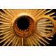 Antique Monstrance in Gilded Brass. France, XIX Century