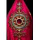 Antique Neogothic Monstrance. Silver, Gold, Diamonds, Rubies, Pearls and Lapis Lazuli. 1855