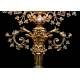 Antique Neogothic Monstrance. Silver, Gold, Diamonds, Rubies, Pearls and Lapis Lazuli. 1855