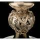 Antique Chalice and Paten in Solid Silver and Royal Diamonds, Armand Caillat. 1890