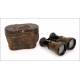 Antique Military Binoculars with Case. 1ST GM. France, Circa 1914