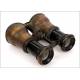 Antique Military Binoculars with Case. 1ST GM. France, Circa 1914