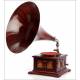 Antique Spanish Phono-Barcelonesa Gramophone. Spain, 1920