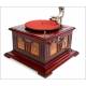 Antique Spanish Phono-Barcelonesa Gramophone. Spain, 1920