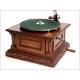 Antique HMV (Victor) Monarch Gramophone No. 11. France, 1905.