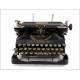 Antique Senta Typewriter. Model 1. Germany, 1920