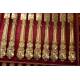 Antique Solid Silver Gilt Flatware. Napoleon III, 1870. France