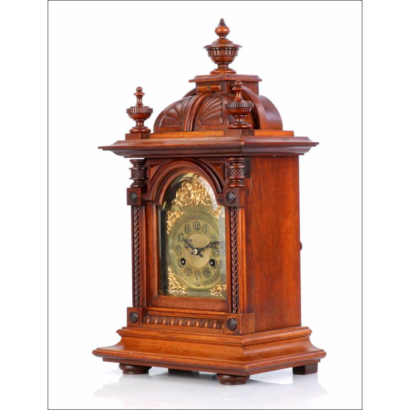 Antique Junghans Clock. Hours and Half Hours chiming. Germany