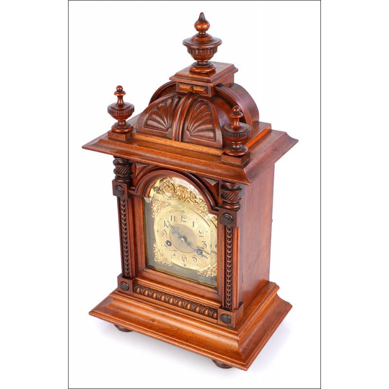 Antique Junghans Clock. Hours and Half Hours chiming. Germany 1900