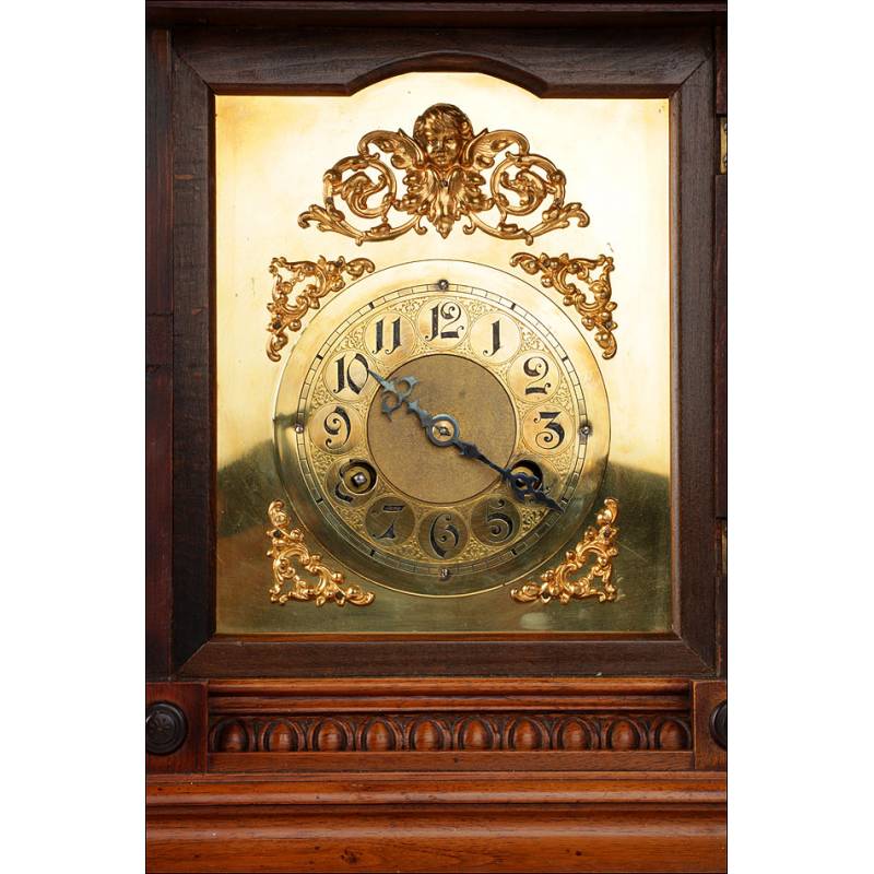 Antique Junghans Clock. Hours and Half Hours chiming. Germany 1900