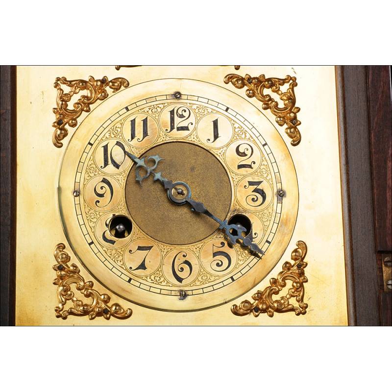 Antique Junghans Clock. Hours and Half Hours chiming. Germany 1900