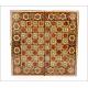 Antique Backgammon and Checkers-Chess Set . Marquetry. Circa 1950's