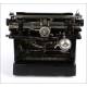 Titania Model 3 Typewriter. Antique. Germany. 1916