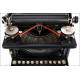 Titania Model 3 Typewriter. Antique. Germany. 1916