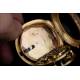 Antique verge fusee watch, in 18K solid gold, by Jean Vernede. France, 1790