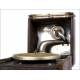 Antique British Portable Gramophone. England, Circa 1925