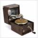 Antique British Portable Gramophone. England, Circa 1925