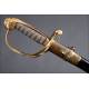 Antique British Infantry Officer's Sword. Model 1822. England, Circa 1870