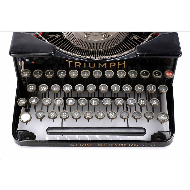 German Triumph Writing Machine, 1930 for sale at Pamono