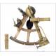 Antique Owen Owens Marine Sextant. Liverpool, England. 1830