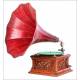 Rare Spanish Gramophone His Master's Voice Spanish Model Monarch 13 B. Barcelona, Spain, 1908