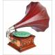 Rare Spanish Gramophone His Master's Voice Spanish Model Monarch 13 B. Barcelona, Spain, 1908