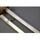 Spanish Artillery Officer's Sword. Antique. Model 1862. Spain, 1873