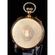 Antique 18K Gold Pocket Watch. Possible Patek Philippe. Switzerland circa 1900