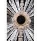 Superb antique solid silver monstrance. France, Circa 1880