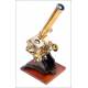 Antique English Compound Microscope. England, Circa 1880