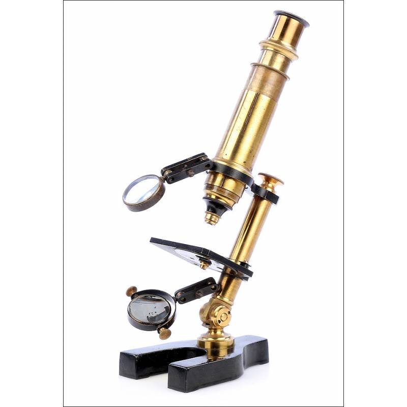 Antique Student Monocular Microscope. Circa 1900