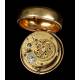 Antique Two Box verge fusee watch by Hayward. Dated 1775.