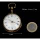 Antique Two Box verge fusee watch by Hayward. Dated 1775.