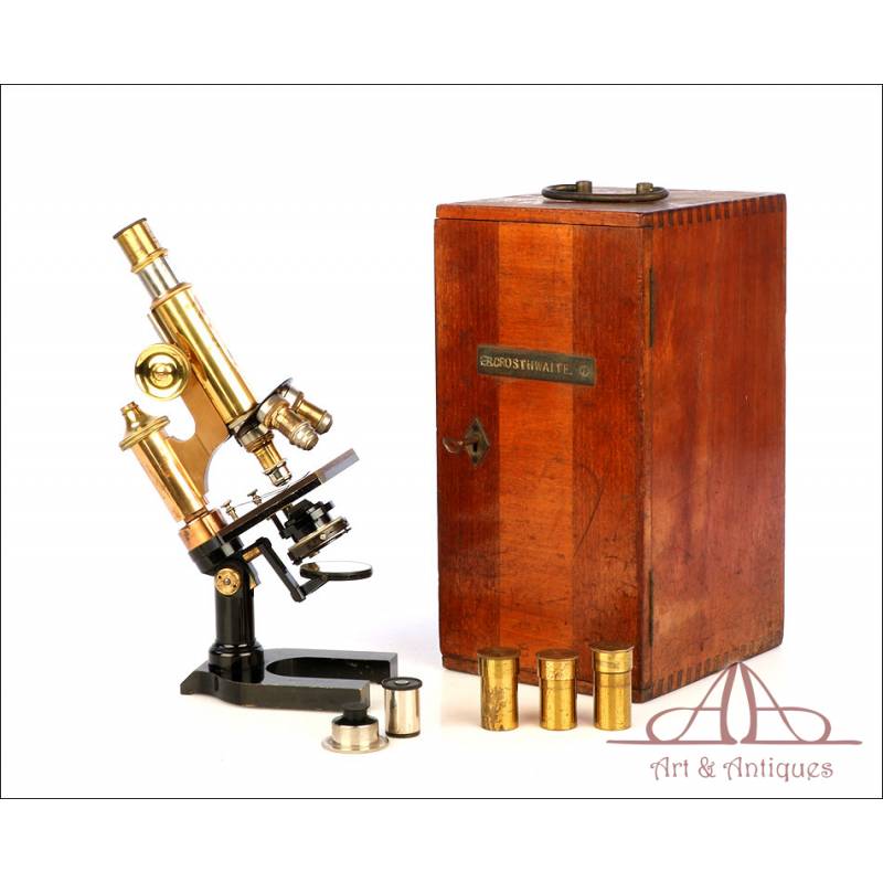 Antique Leitz Wetzlar Microscope. Germany, 1908