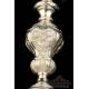 Antique Solid-Silver Chalice. Paris, France, 1818-1838