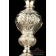 Antique Solid-Silver Chalice. Paris, France, 1818-1838