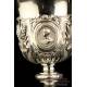 Antique Solid-Silver Chalice. Paris, France, 1818-1838