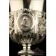 Antique Solid-Silver Chalice. Paris, France, 1818-1838