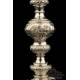 Antique Solid-Silver Chalice and Paten. France, 19th Century