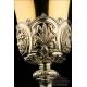 Antique Solid-Silver Chalice and Paten. France, 19th Century