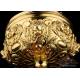 Antique Gold-Plated Solid-Silver Ciborium. France, 19th Century