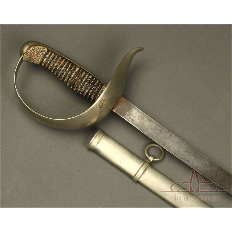 Antique Sword Model 1877. Dated in 1896. Spain + Scabbard