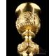 Awesome Antique Gilt Silver Chalice. France, 1820