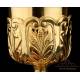 Gorgeous Antique Gold-Plated Solid-Silver Chalice. France, C. 1900